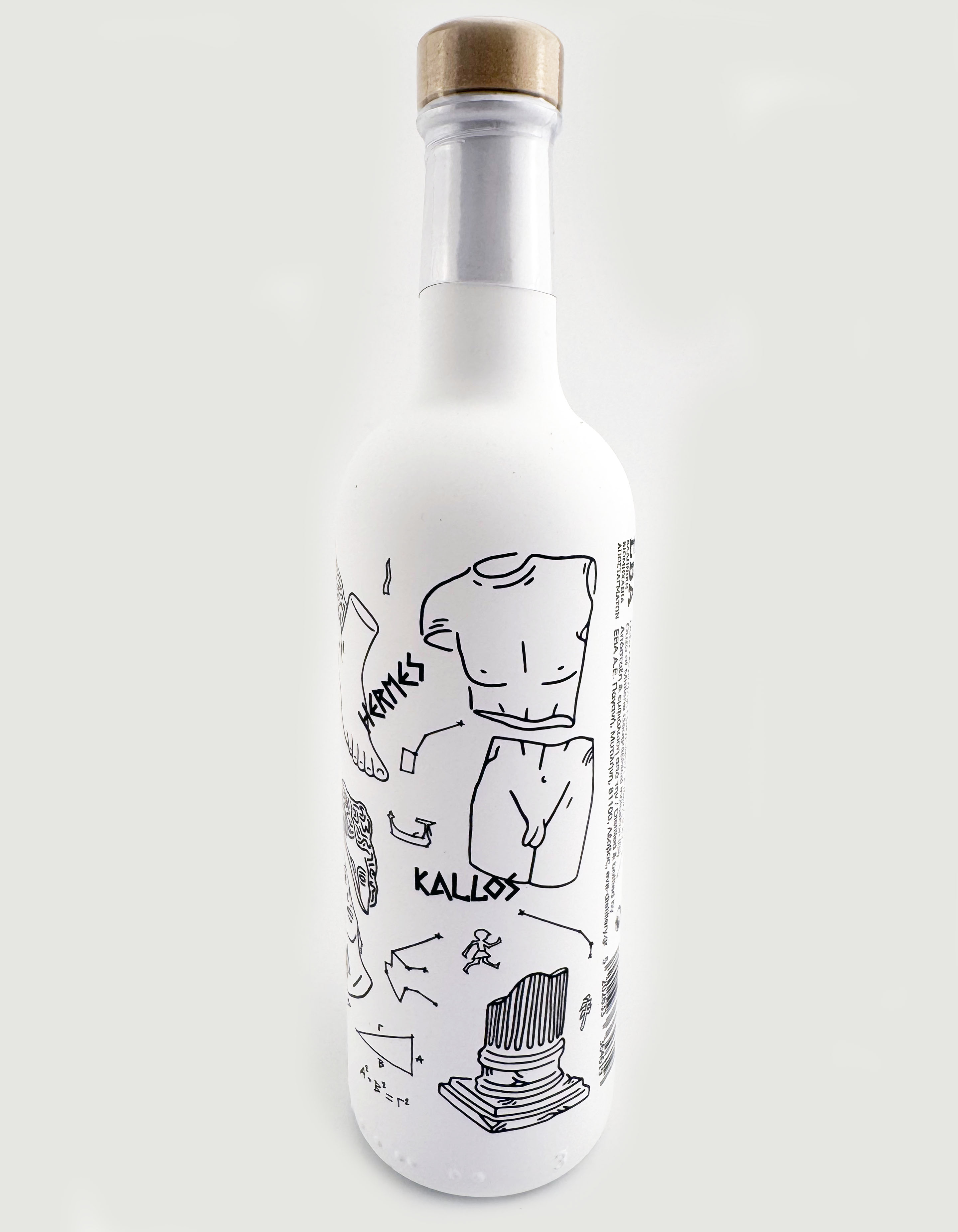 Ouzo Mitilini Pieza de Grecia 40% vol. 200ml