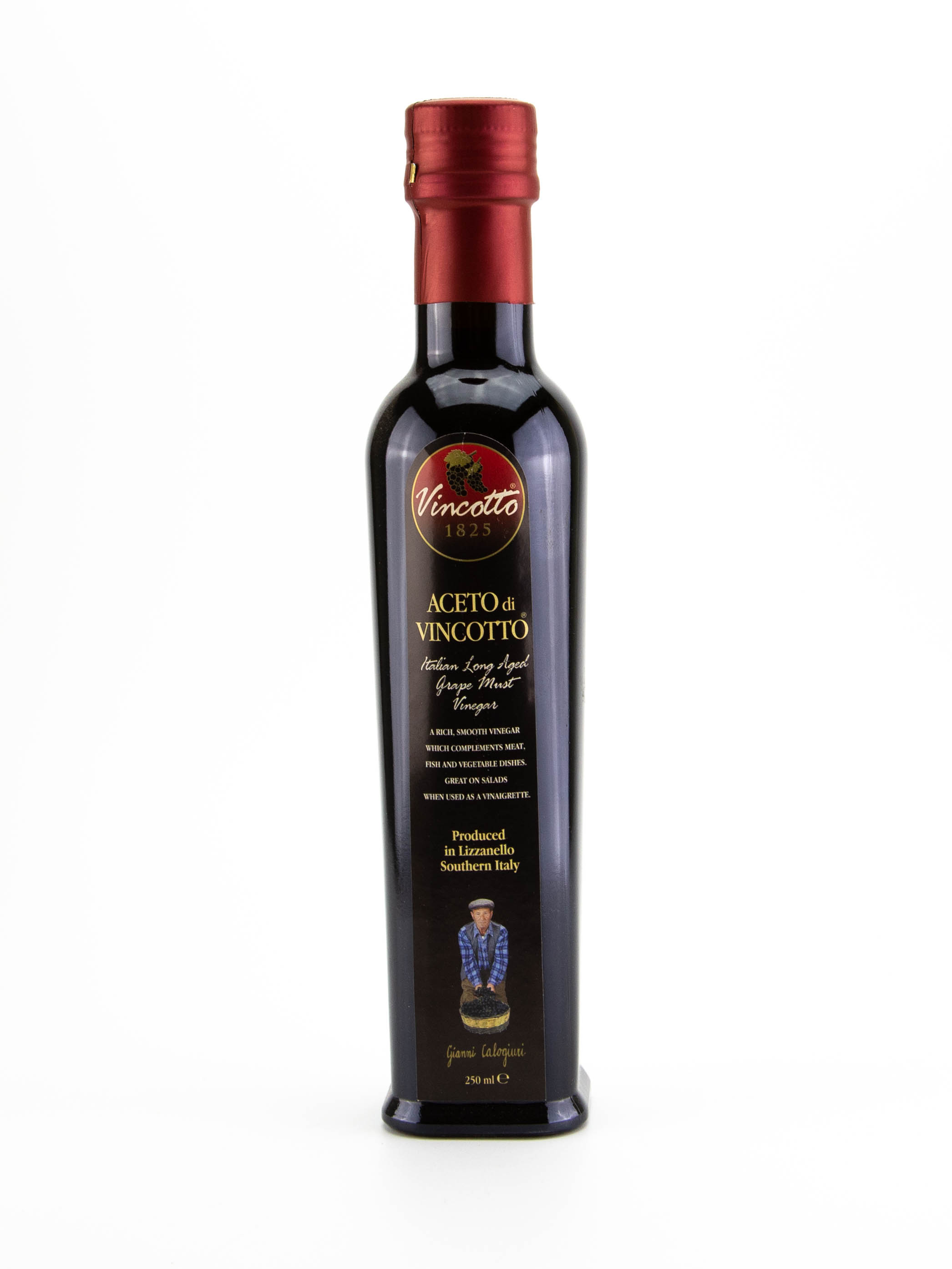 Aceto di Vincotto de 3 años en botella de 250ml.