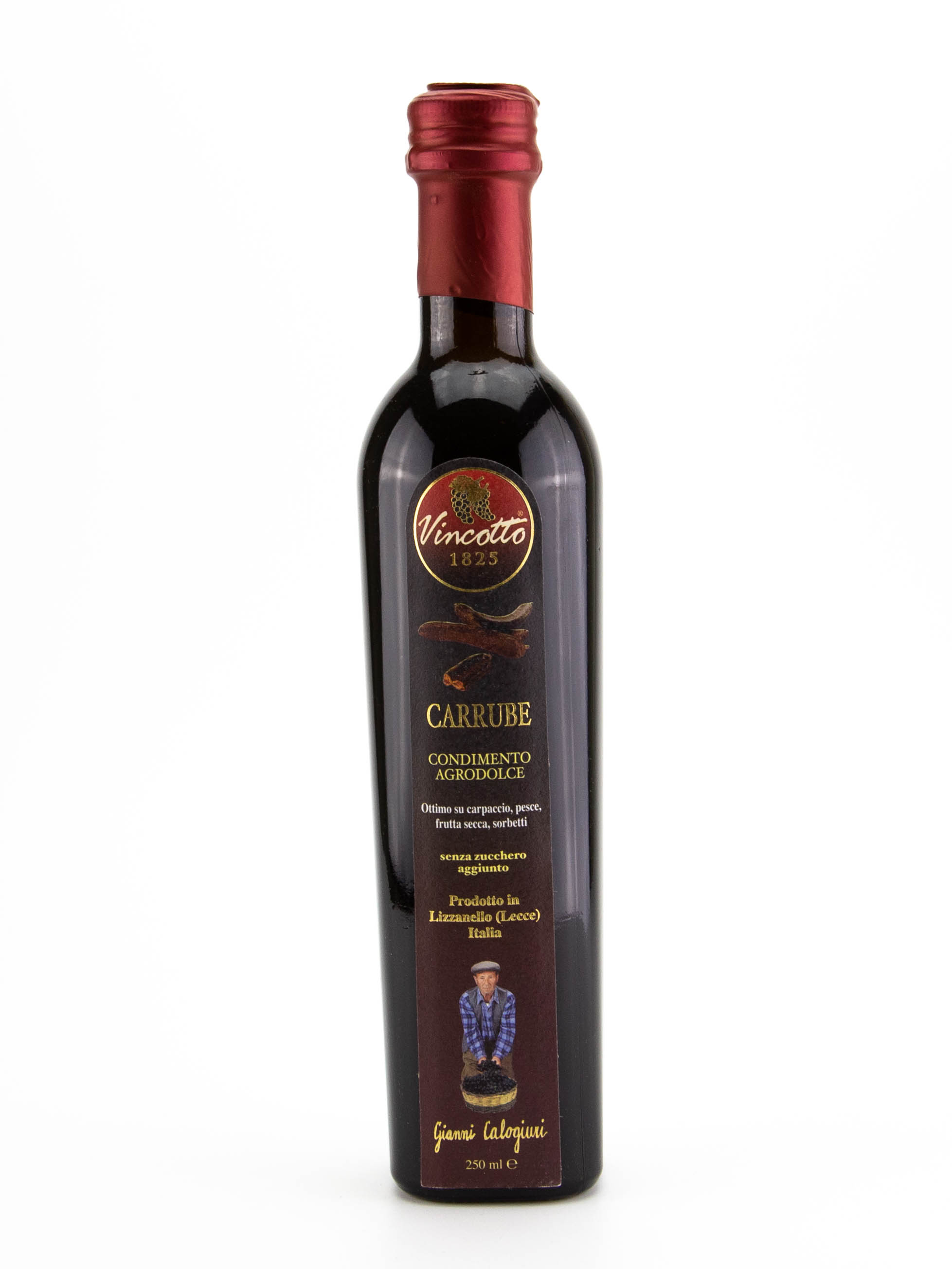 Vincotto de algarrobo (carrube) botella de 250ml