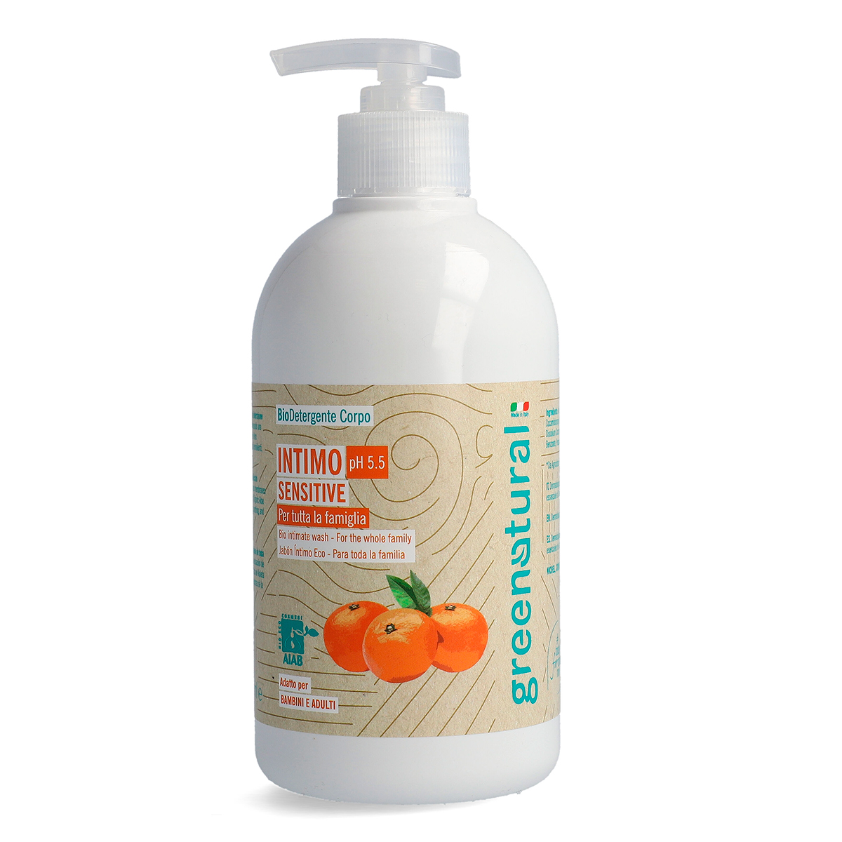 GN Intimwaschgel SENSITIVE pH 5.5  öko und bio – 500ml